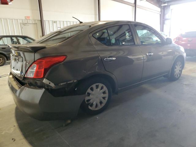 3N1CN7AP9DL894370 - 2013 NISSAN VERSA S GRAY photo 3