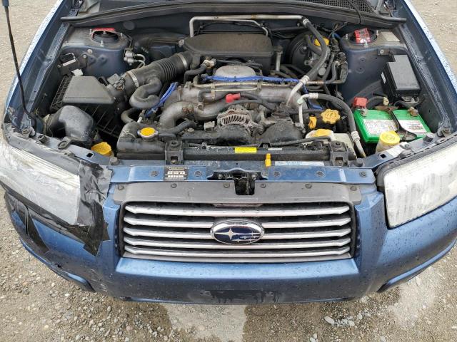 JF1SG63687H721398 - 2007 SUBARU FORESTER 2.5X Mavi foto 11