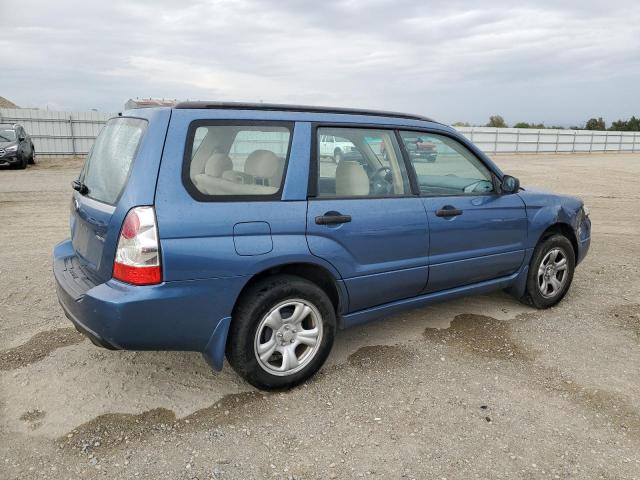 JF1SG63687H721398 - 2007 SUBARU FORESTER 2.5X Mavi foto 3