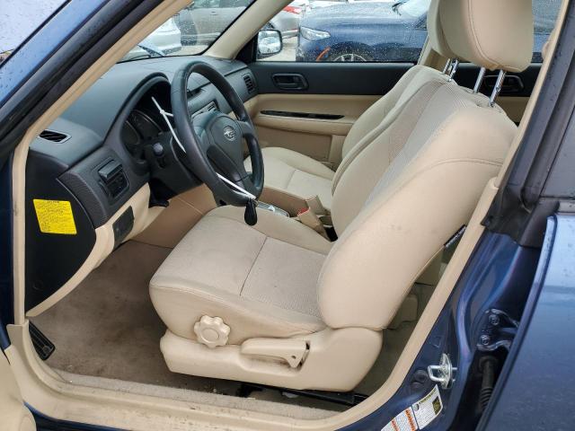 JF1SG63687H721398 - 2007 SUBARU FORESTER 2.5X Mavi foto 7