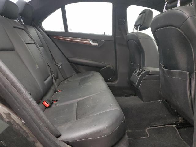 WDDGF8BB2BR162694 - 2011 MERCEDES-BENZ C 300 4MATIC BLACK photo 10