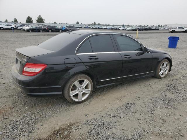 WDDGF8BB2BR162694 - 2011 MERCEDES-BENZ C 300 4MATIC BLACK photo 3