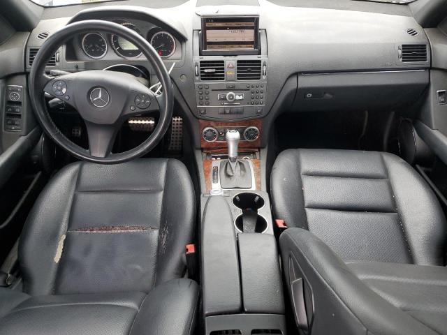 WDDGF8BB2BR162694 - 2011 MERCEDES-BENZ C 300 4MATIC BLACK photo 8