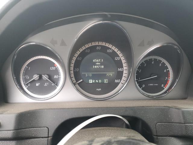 WDDGF8BB2BR162694 - 2011 MERCEDES-BENZ C 300 4MATIC BLACK photo 9