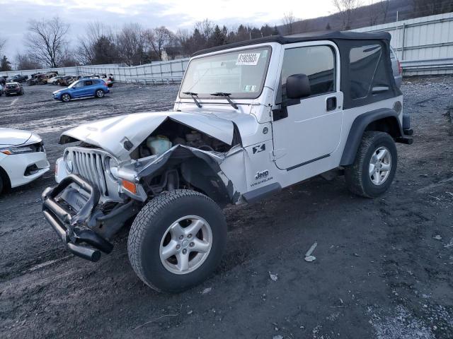 1J4FA39S55P342419 - 2005 JEEP WRANGLER X SILVER photo 1