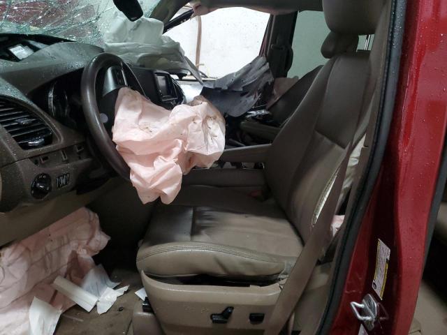 2C4RC1BG8CR382805 - 2012 CHRYSLER TOWN & COU TOURING BURGUNDY photo 7