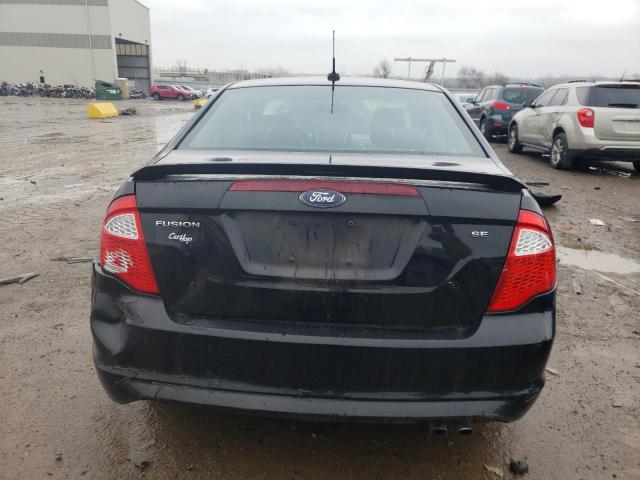 3FAHP0HAXAR394030 - 2010 FORD FUSION SE BLACK photo 6