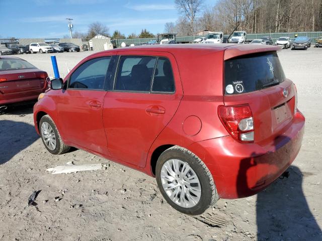 JTKKU4B45C1015542 - 2012 TOYOTA SCION XD RED photo 2