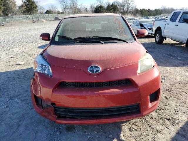 JTKKU4B45C1015542 - 2012 TOYOTA SCION XD RED photo 5