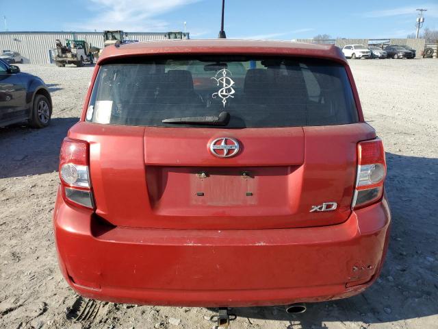 JTKKU4B45C1015542 - 2012 TOYOTA SCION XD RED photo 6