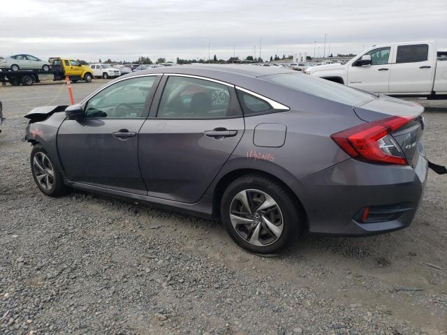 19XFC2F69KE212253 - 2019 HONDA CIVIC LX GRAY photo 2