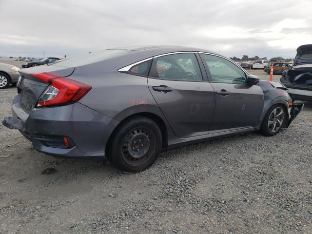 19XFC2F69KE212253 - 2019 HONDA CIVIC LX GRAY photo 3