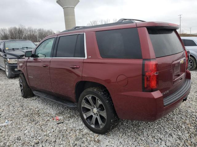 1GNSKBKC3GR181145 - 2016 CHEVROLET TAHOE K1500 LT BURGUNDY photo 2