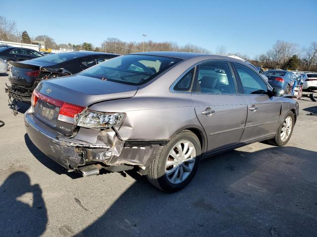 KMHFC46F06A046575 - 2006 HYUNDAI AZERA SE GRAY photo 3