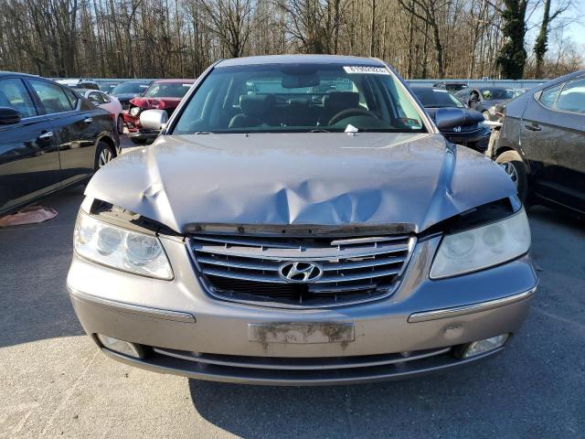 KMHFC46F06A046575 - 2006 HYUNDAI AZERA SE GRAY photo 5