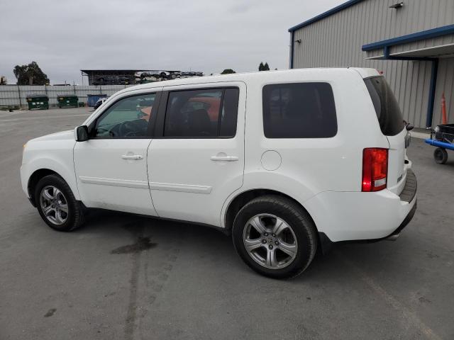 5FNYF4H50FB003662 - 2015 HONDA PILOT EXL WHITE photo 2