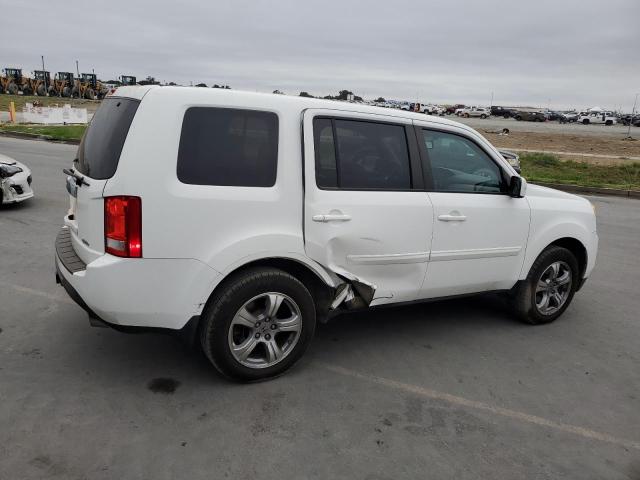 5FNYF4H50FB003662 - 2015 HONDA PILOT EXL WHITE photo 3
