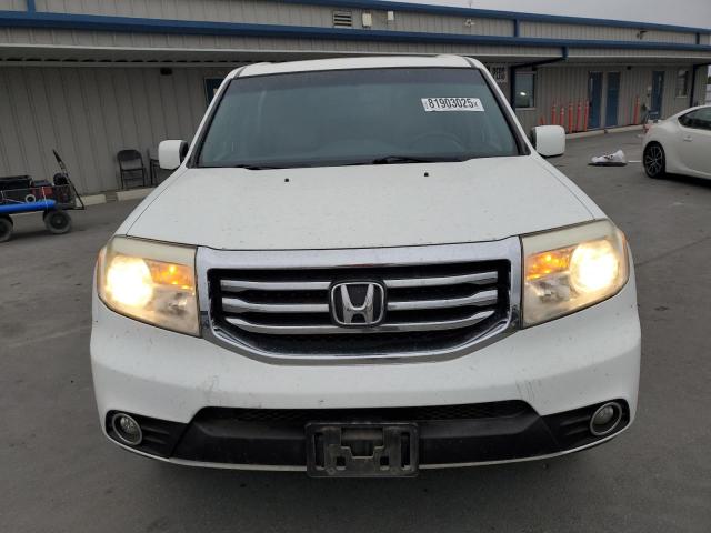 5FNYF4H50FB003662 - 2015 HONDA PILOT EXL WHITE photo 5