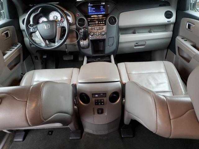 5FNYF4H50FB003662 - 2015 HONDA PILOT EXL WHITE photo 8