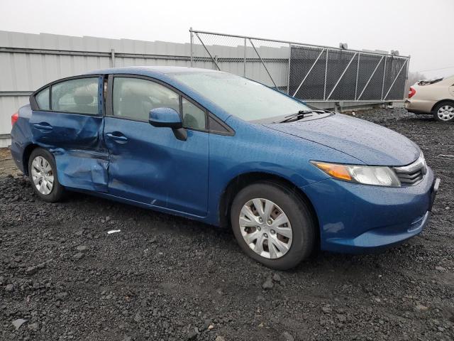 2HGFB2F50CH531283 - 2012 HONDA CIVIC LX BLUE photo 4
