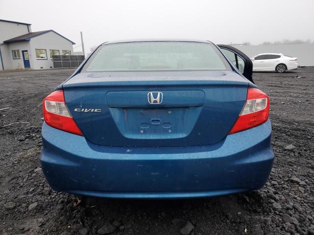 2HGFB2F50CH531283 - 2012 HONDA CIVIC LX BLUE photo 6