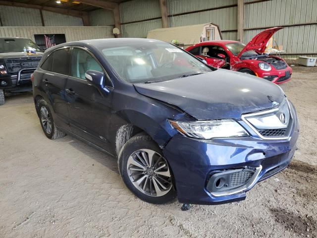 5J8TB3H71JL007552 - 2018 ACURA RDX ADVANCE BLUE photo 4