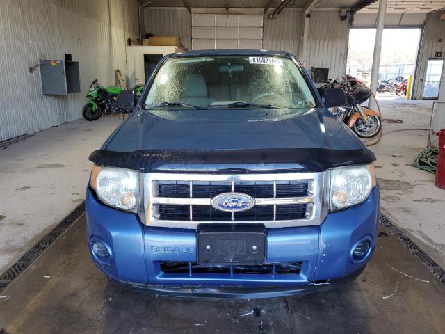 1FMCU9C72AKD33798 - 2010 FORD ESCAPE XLS BLUE photo 5