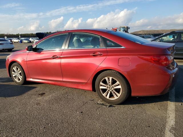 5NPEB4AC1EH940771 - 2014 HYUNDAI SONATA GLS MAROON photo 2