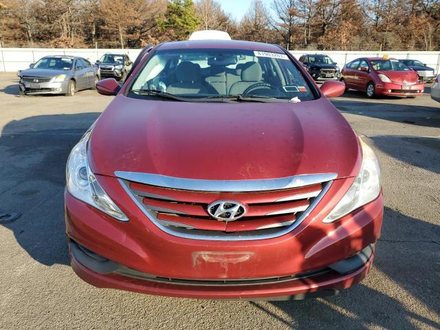 5NPEB4AC1EH940771 - 2014 HYUNDAI SONATA GLS MAROON photo 5