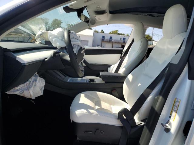5YJYGDEE4MF294570 - 2021 TESLA MODEL Y Blanco foto 7