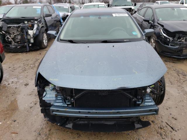 3FAHP0HAXCR435727 - 2012 FORD FUSION SE BLUE photo 5