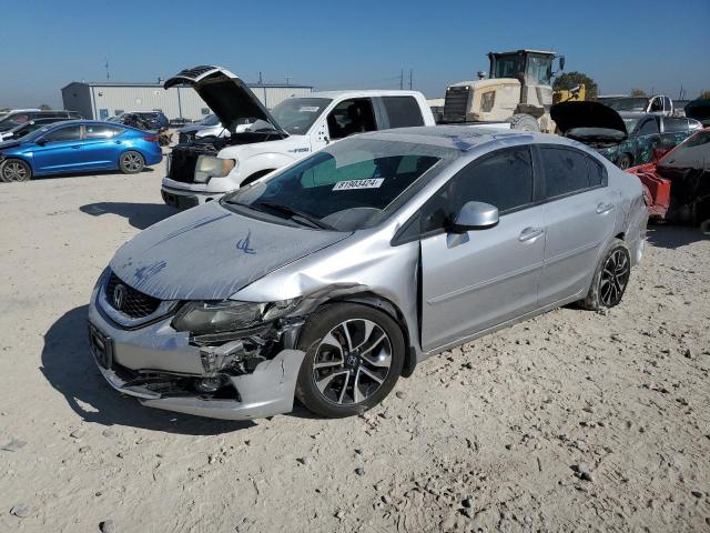 19XFB2F96DE012544 - 2013 HONDA CIVIC EXL SILVER photo 1