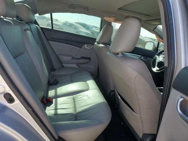 19XFB2F96DE012544 - 2013 HONDA CIVIC EXL SILVER photo 10