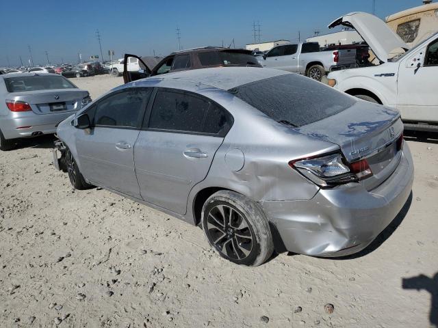 19XFB2F96DE012544 - 2013 HONDA CIVIC EXL SILVER photo 2