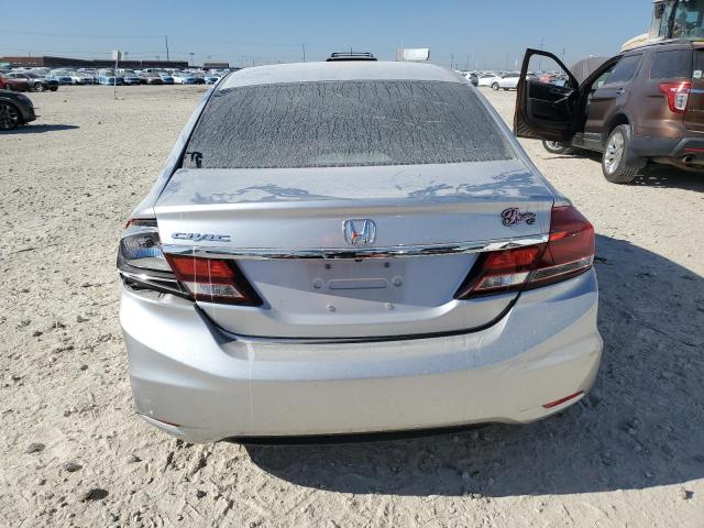 19XFB2F96DE012544 - 2013 HONDA CIVIC EXL SILVER photo 6