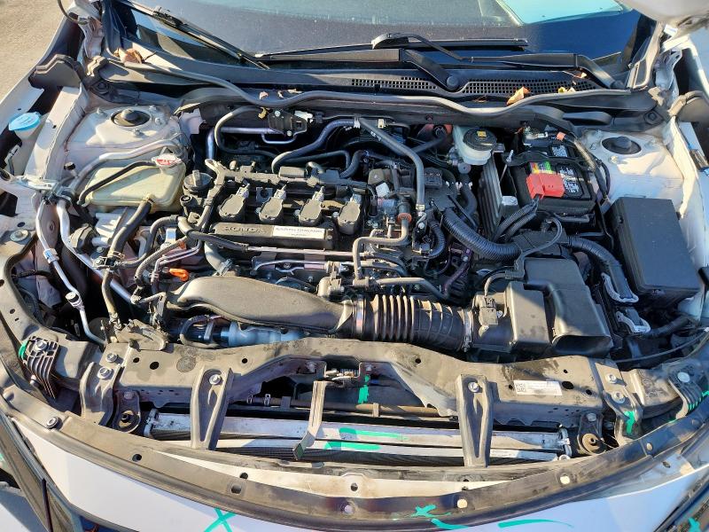 JHMFC1F72KX007598 - 2019 HONDA CIVIC EXL WHITE photo 11