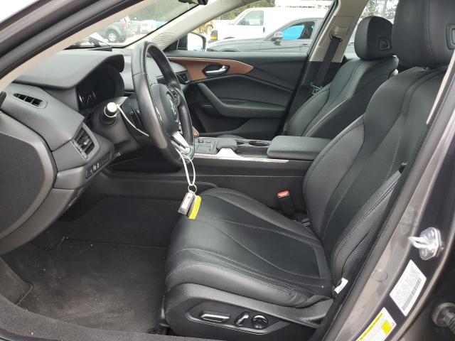 19UUB5F30MA010023 - 2021 ACURA TLX GRAY photo 7