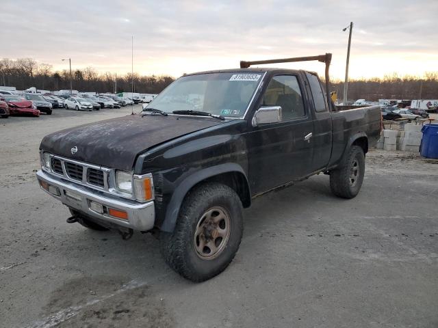 1N6HD16Y8SC461794 - 1995 NISSAN TRUCK KING CAB SE GREEN photo 1