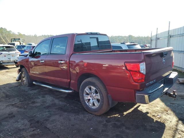 1N6AA1EK8JN526525 - 2018 NISSAN TITAN S RED photo 2