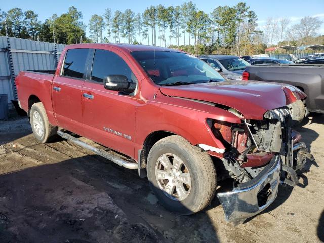 1N6AA1EK8JN526525 - 2018 NISSAN TITAN S RED photo 4