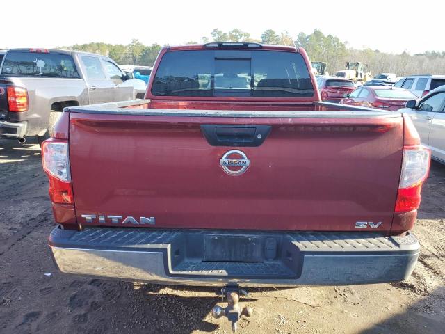 1N6AA1EK8JN526525 - 2018 NISSAN TITAN S RED photo 6