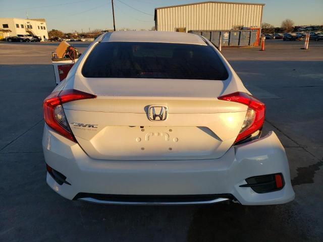 2HGFC2F64MH544996 - 2021 HONDA CIVIC LX WHITE photo 6