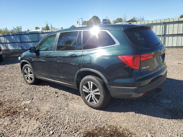 5FNYF6H5XGB064417 - 2016 HONDA PILOT EXL GREEN photo 2