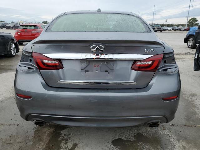 JN1BY1AP6KM505767 - 2019 INFINITI Q70 3.7 LUXE GRAY photo 6