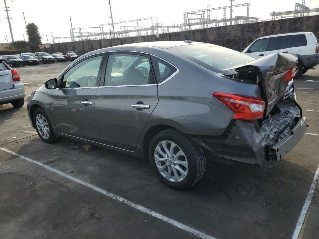 3N1AB7AP3KY281449 - 2019 NISSAN SENTRA S GRAY photo 2