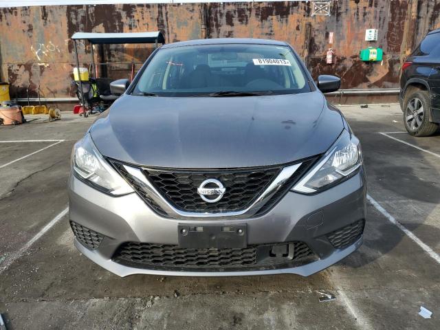 3N1AB7AP3KY281449 - 2019 NISSAN SENTRA S GRAY photo 5