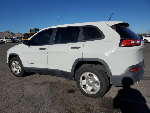 1C4PJLAB8FW616905 - 2015 JEEP CHEROKEE SPORT WHITE photo 2