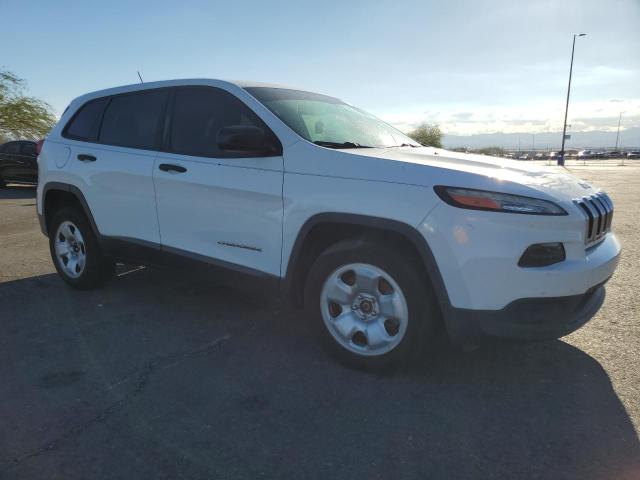 1C4PJLAB8FW616905 - 2015 JEEP CHEROKEE SPORT WHITE photo 4