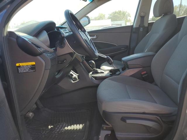 5XYZT3LB3FG247075 - 2015 HYUNDAI SANTA FE S GRAY photo 7