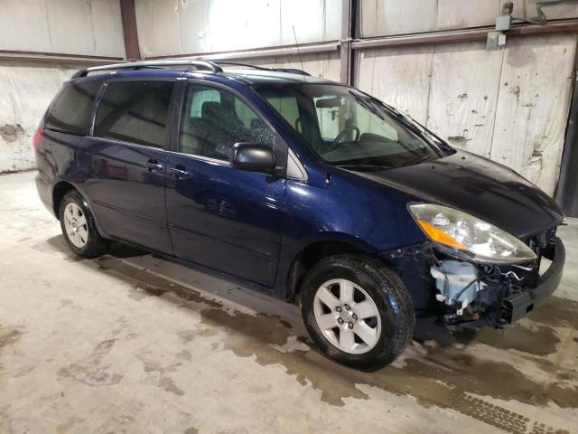 5TDZA23C86S535153 - 2006 TOYOTA SIENNA CE BLUE photo 4